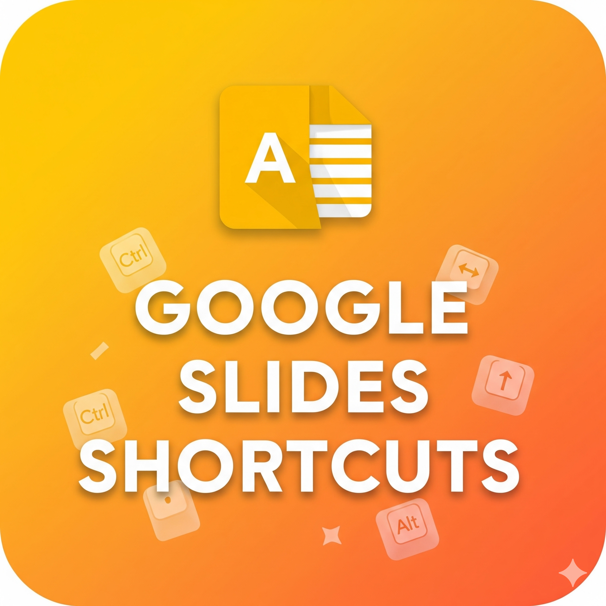 Google Slides Shortcuts E-book